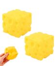 2 Peças de Queijo Jumbo Squishy Antiestresse 2 Peças de Queijo Jumbo Squishy Antiestresse