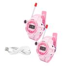 2 peças de relógio infantil Walkie-talkie Toy Kids For Time