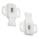 2 Peças - Guia Com Mola Superior Para Guarda Roupas / Armário
