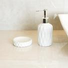 2 Peças para Banheiro Lyor de Cerâmica Branco 2 Peças para Banheiro Lyor de Cerâmica Branco