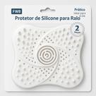 2 Peças Tampas de Ralo Silicone Ventosa, Filtro de Cabelo e Sujeira do Ralo do Banheiro e Cozinha