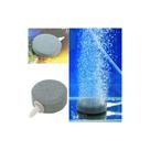 2 Pedra Porosa Redonda 40x17mm +3mt Mangueira De Silicone
