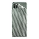 2 Película Skin Traseira Fibra Carbono Moto G9 Power XT2097 6.78 - Cell In Power25