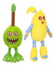 2 Pelúcias My Singing Monsters Bambolinho E Sabugo Peludo