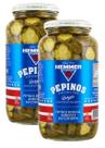 2 pepino em rodela agridoce em conserva burguer hemmer 440g