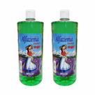 2 Perfumes Alfazema Deo Colonia Perfume Original Halley 1 Litro Álcool Labate Cosméticos