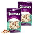 2 Petiscos Natural Meowwies Sushi Gatos Enroladinho Frango 2 Petiscos Natural Meowwies Sushi Gatos Enroladinho Frango