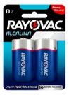 2 Pilha Grande D Rayovac Alcalina LR15 Original