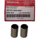 2 Pino Guia Cabeçote Elite 125 19 Á 23 8x14 Original Honda