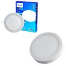 2 Plafon Led 6w Embutir Philips 3000k IP20 Redondo 400lm