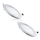 2 Plafons Led De Teto Philips 18w Redonda 4000k Bivolt