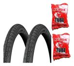 2 Pneu Levorin Vereda 26x1.1/2 Barra Forte Monark+ 2 Câmaras Cor Preto 2 Pneu Levorin Vereda 26x1.1/2 Barra Forte Monark+ 2 Câmaras Cor Preto
