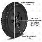 2 Pneu Roda Flexível Carrinho De Mão Sem Câmara Resistente 2 Pneu Roda Flexível Carrinho De Mão Sem Câmara Resistente