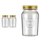 2 Pote Americano Mantimento Café Vidro Vintage 1,5L Nadir 2 Pote Americano Mantimento Café Vidro Vintage 1,5L Nadir