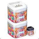 2 Pote Porta Mantimento Cozinha Hermético Transparente 1.1lt 2 Pote Porta Mantimento Cozinha Hermético Transparente 1.1lt