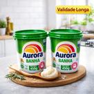 2 Potes Banha Suina Aurora 450g cada Validade Longa Envio Imediato