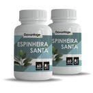2 Potes de Espinheira 500mg 100 Natural 120 Cápsulas