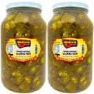 2 Potes de Pimenta Jalapeno Verde em Rodelas em Conserva