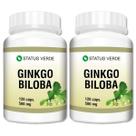2 Potes Ginkgo Biloba 500mg Kit 240 Cáps