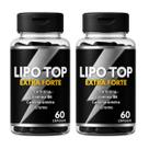 2 Potes Lipo Top Original 60 Cápsulas