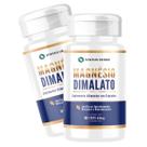 2 Potes Magnésio Dimalato Concentrado Kit 200 Cáps