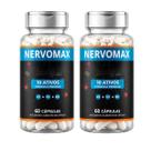 2 Potes Nervomax Original 60 Cápsulas