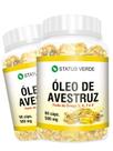 2 Potes Óleo De Avestruz Puro Kit 120 Caps 2 Potes Óleo De Avestruz Puro Kit 120 Caps