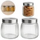 2 Potes Porta Mantimentos de Vidro 1000 ml Com Tampa