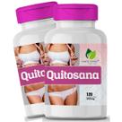 2 Potes Quitosana Pura Kit 240 Cáps - Fonte Verde