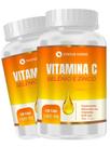 2 Potes Vitamina C + Selênio e Zinco Kit 240 Cáps