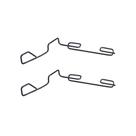 2 Presilhas da Lixa P/ Lixadeira Stanley SS24-B2 T1 2 Presilhas da Lixa P/ Lixadeira Stanley SS24-B2 T1