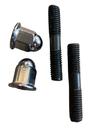 2 Prisioneiros 2 Porcas Cegas Fixar Escape 8mm Titan Fan Bros