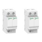 2 Protetor Surto DPS 40kA 1P+N Schneider A9L16567 Classe 2