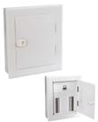 2 Quadro De Emb Bege 16din 12 100a Sem Barramento