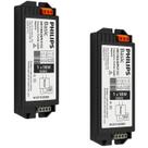 2 Reator Eletrônico Fluor 1x18w PL-T/C Philips 4Pinos 220v