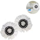 2 Refil Mops 360 Esfregão Giratório Spin Fit Balde