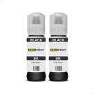 2 Refil Tinta Preta Compatível Epson 544 L3250 L3150 L3110 2 Refil Tinta Preta Compatível Epson 544 L3250 L3150 L3110