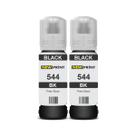2 Refil Tinta Preto Compatível Epson L5190 L3210 L5290 L1250
