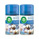 2 REFIS de 250ml Bom Ar Automático - Fragrância Flor De Algodão