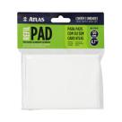2 Refis Para PAD Recorte Acabamento Pintura 120mm 4,7" Atlas