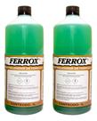 2 Removedor De Ferrugem Ferrox Original 1 Litro