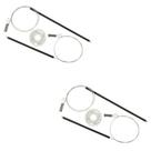 2 Reparo elevador Vidro Elétrico Original, gol Voyage, portas traseiras! Cód. 089