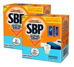 2 Repelente de Tomada SBP 45 Noite Cheiro Suave + Refil 35ml