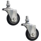 2 Rodízio Roda Espiga Parafuso Fixo Pvc sem Freio 50mm Anti Risco Flae 210 Bp 2 Rodízio Roda Espiga Parafuso Fixo Pvc sem Freio 50mm Anti Risco Flae 210 Bp