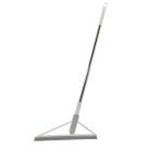 2 Rodos Vassoura Mágica Silicone Triangular Cabo Metal 90cm