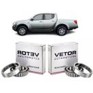 2 Rolamento Lateral Coroa Mitsubishi L200 Tríton 4x4 Outdoor