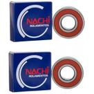 2 Rolamento Nachi Roda Dianteira Honda 6301 Bros 125 Bros150