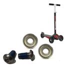 2 Rolamentos 608 Zz E 2 Parafusos Para Skatnet Bandeirante