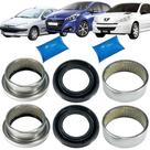 2 Rolamentos Eixo Roda Tras. Peugeot 206 207 208 1999 A 2009 2 Rolamentos Eixo Roda Tras. Peugeot 206 207 208 1999 A 2009