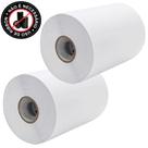 2 Rolos Etiqueta Adesiva Papel Couche Branca sem Ribbon 2 Rolos Etiqueta Adesiva Papel Couche Branca sem Ribbon